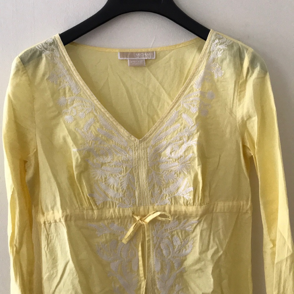 Micheal - Micheal Kors - yellow Cotton top